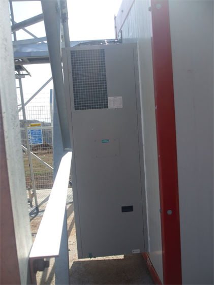 Vodafone Baz istasyonlarının soğutmasında Airsys markası tercih edildi.